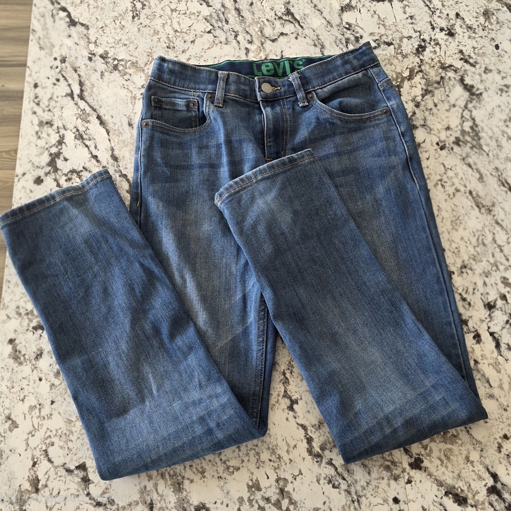 Levi's Boy's Denim Straight Jeans
